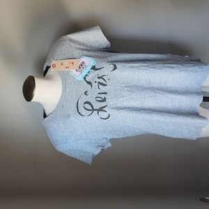 Levi's Women's Perfect Graphic Logo T Shirt Size XL Black Grey